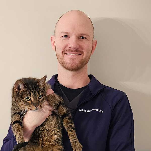 Justin Praslicka, Veterinarian